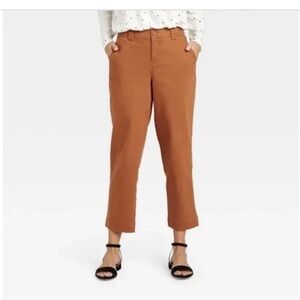 a new day Women's Stretch Pants in Warm Brown